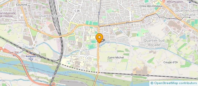 localisation de l'entreprise MONSIEUR MOHAMMED MESSAOUD à AVIGNON