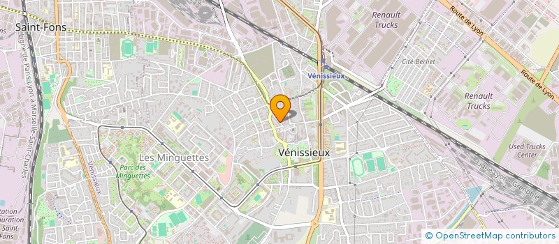 localisation de l'entreprise MONSIEUR MOHAMMED MESSAOUDI  VENISSIEUX