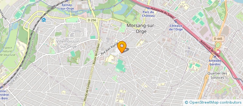 localisation de l'entreprise MONSIEUR MOHAMMED MESSAOUDI à MORSANG-SUR-ORGE