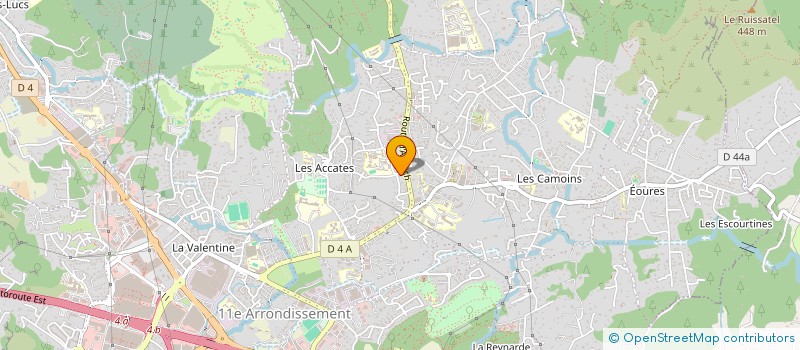 localisation de l'entreprise MONSIEUR MOHAMMED MHALI  MARSEILLE