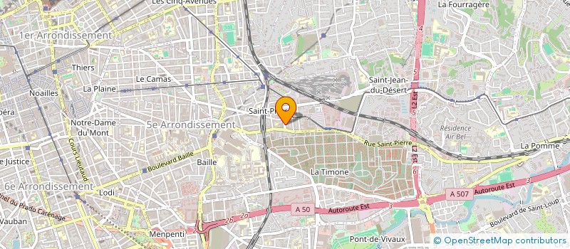 localisation de l'entreprise MONSIEUR MOHAMMED MHALI à MARSEILLE
