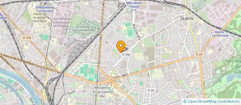 localisation de l'entreprise MONSIEUR MOHAMMED MHARZI à PIERREFITTE-SUR-SEINE
