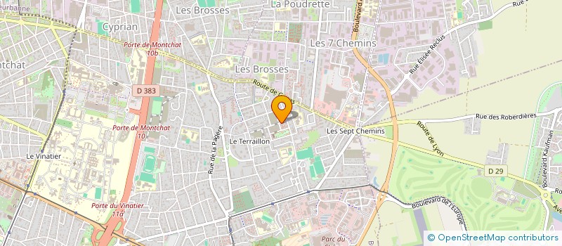 localisation de l'entreprise MONSIEUR MOHAMMED MIADI à BRON
