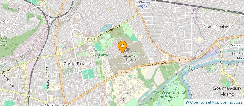 localisation de l'entreprise MONSIEUR MOHAMMED MIAH à NEUILLY-SUR-MARNE