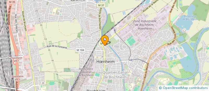 localisation de l'entreprise MONSIEUR MOHAMMED MIHOUBI  HNHEIM