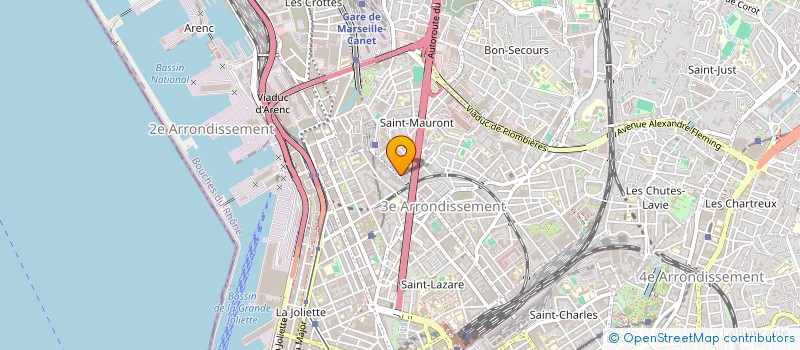 localisation de l'entreprise MONSIEUR MOHAMMED MIHOUBI à MARSEILLE