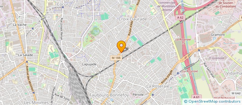 localisation de l'entreprise MONSIEUR MOHAMMED MIHOUBI à TOULOUSE