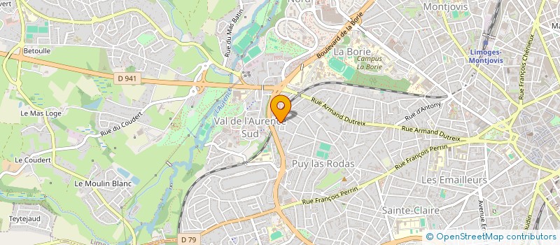 localisation de l'entreprise MONSIEUR MOHAMMED MIMOUNI à LIMOGES