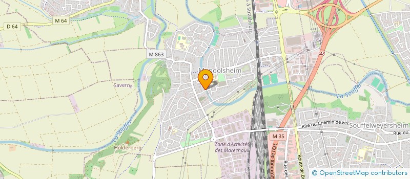 localisation de l'entreprise MONSIEUR MOHAMMED MIR SHERZAD  MUNDOLSHEIM