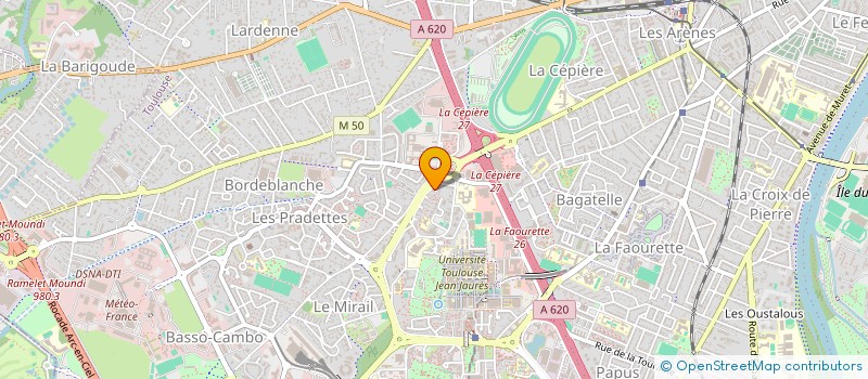 localisation de l'entreprise MONSIEUR MOHAMMED MKADMI à TOULOUSE