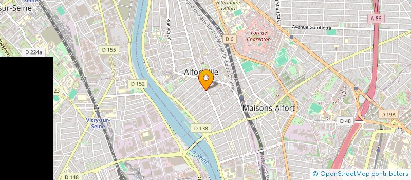 localisation de l'entreprise MONSIEUR MOHAMMED MOEKET à ALFORTVILLE
