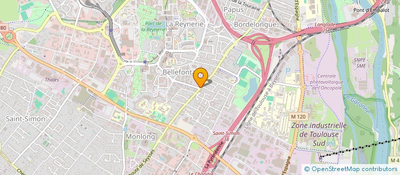 localisation de l'entreprise MONSIEUR MOHAMMED MOHAMMEDBENYACINE  TOULOUSE