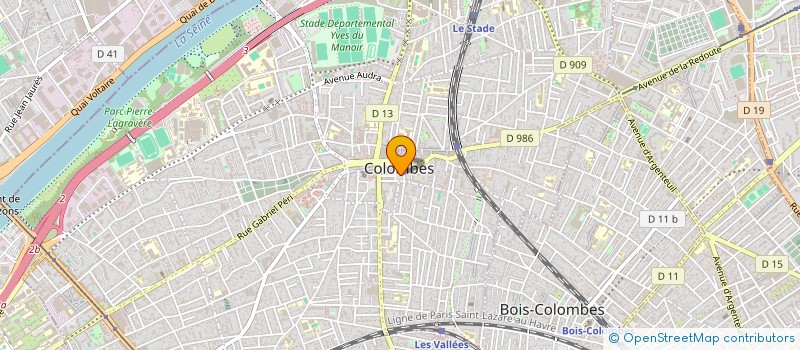 localisation de l'entreprise MONSIEUR MOHAMMED MOHIUDDIN KAWSAR à COLOMBES