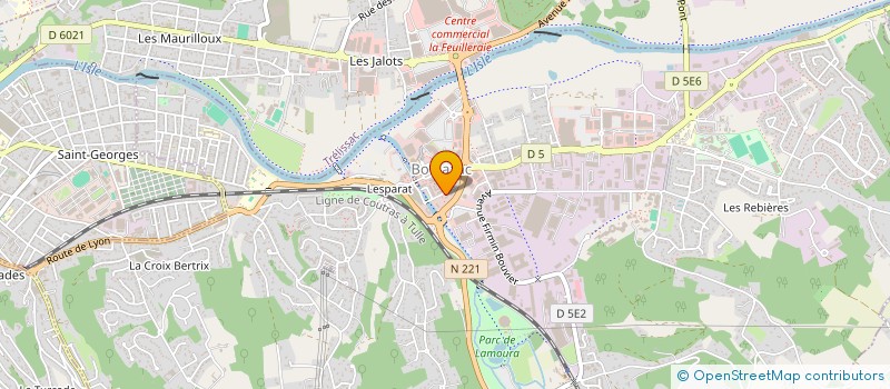 localisation de l'entreprise MONSIEUR MOHAMMED MOHSINI  BOULAZAC ISLE MANOIRE