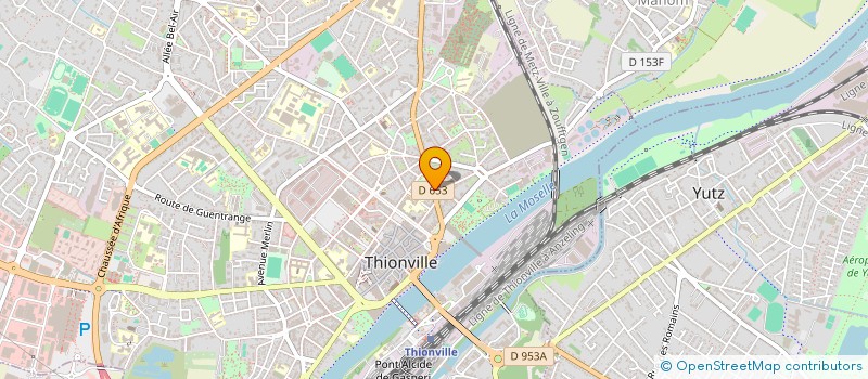 localisation de l'entreprise MONSIEUR MOHAMMED MOKEDDEM  THIONVILLE