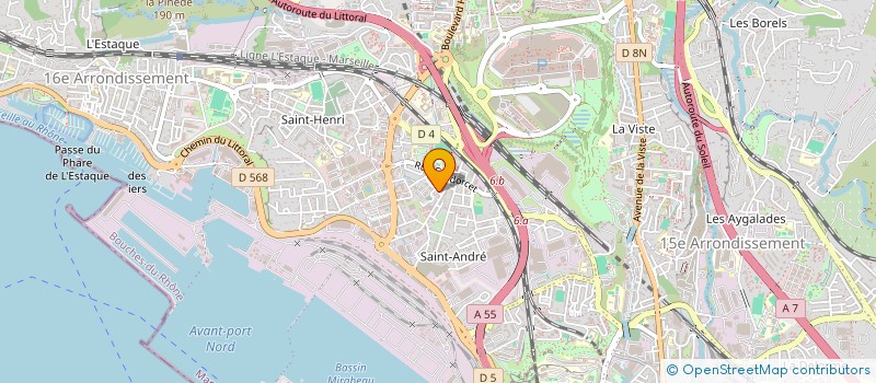 localisation de l'entreprise MONSIEUR MOHAMMED MOKHFI à MARSEILLE