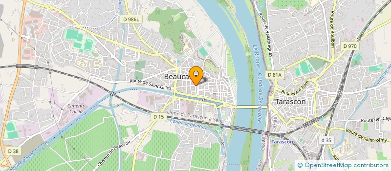 localisation de l'entreprise MONSIEUR MOHAMMED MOKHTARI à BEAUCAIRE
