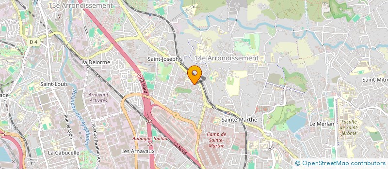localisation de l'entreprise MONSIEUR MOHAMMED MOKHTARI à MARSEILLE