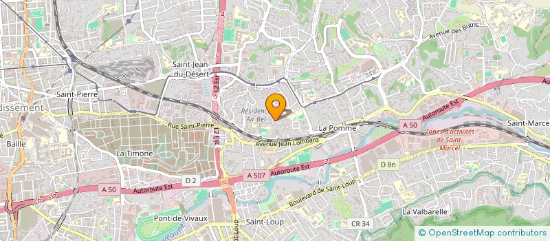 localisation de l'entreprise MONSIEUR MOHAMMED MOKRANI à MARSEILLE