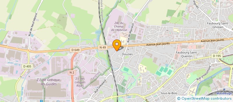 localisation de l'entreprise MONSIEUR MOHAMMED MORABET  FOURMIES