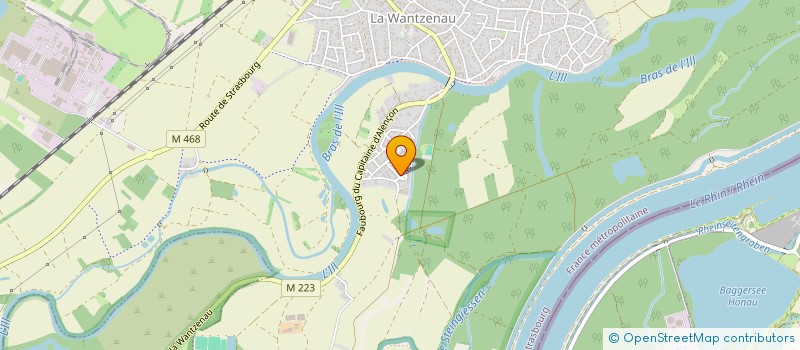 localisation de l'entreprise MONSIEUR MOHAMMED MOUAKIT  LA WANTZENAU