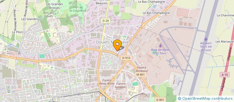 localisation de l'entreprise MONSIEUR MOHAMMED MOUDJEB  TOURS