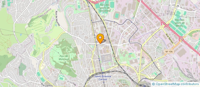 localisation de l'entreprise MONSIEUR MOHAMMED MOUGTAHIDI  SAINT-ETIENNE