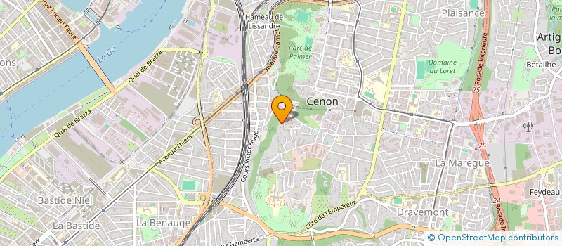 localisation de l'entreprise MONSIEUR MOHAMMED MOUISSI  CENON