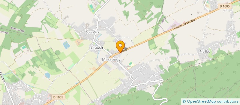 localisation de l'entreprise MONSIEUR MOHAMMED MOULINE  VEIGY-FONCENEX