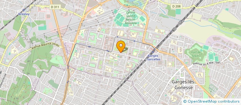 localisation de l'entreprise MONSIEUR MOHAMMED MOUMEN  SARCELLES