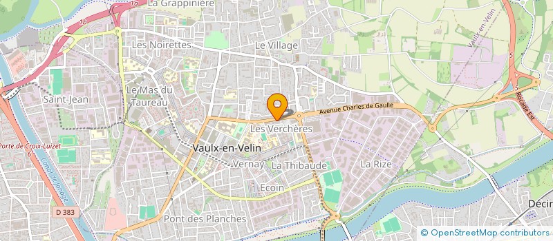 localisation de l'entreprise MONSIEUR MOHAMMED MOUNA  VAULX-EN-VELIN