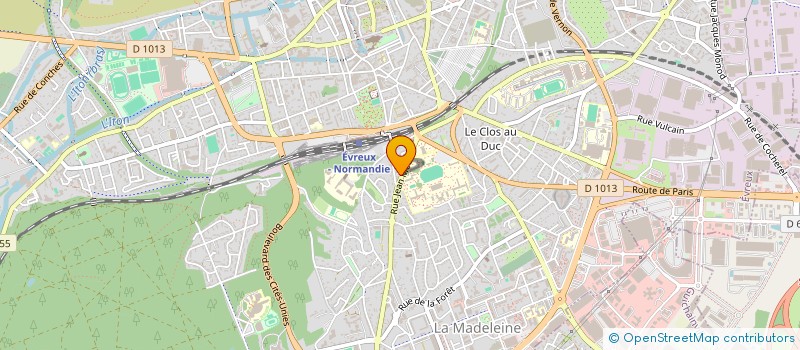 localisation de l'entreprise MONSIEUR MOHAMMED-MOUNSIF METRI  EVREUX