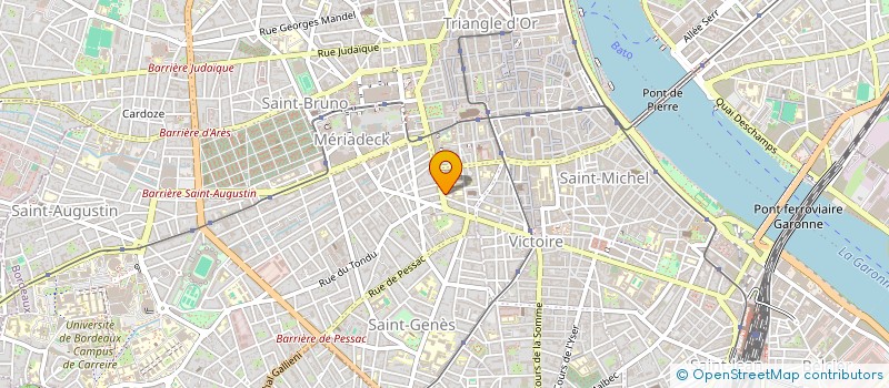 localisation de l'entreprise MONSIEUR MOHAMMED MOURAD BENALLOU  BORDEAUX