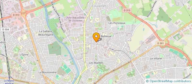 localisation de l'entreprise MONSIEUR MOHAMMED MOUSSA DEFALLAH  COULAINES