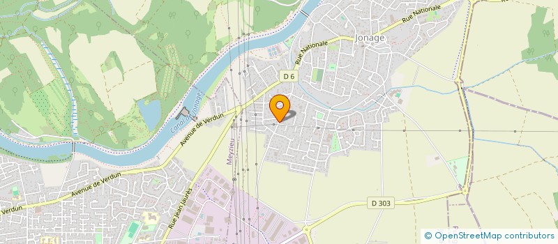 localisation de l'entreprise MONSIEUR MOHAMMED MOUSSAOUI  JONAGE