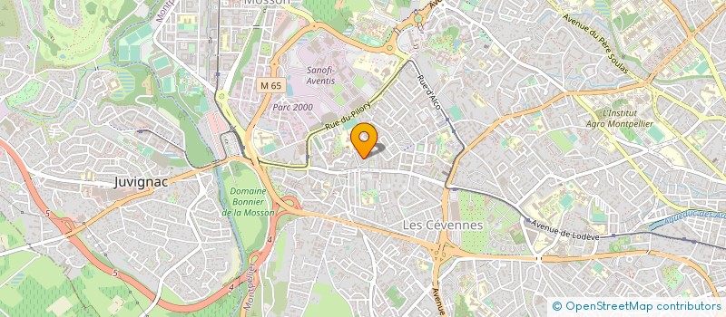localisation de l'entreprise MONSIEUR MOHAMMED MOUSSAOUI à MONTPELLIER