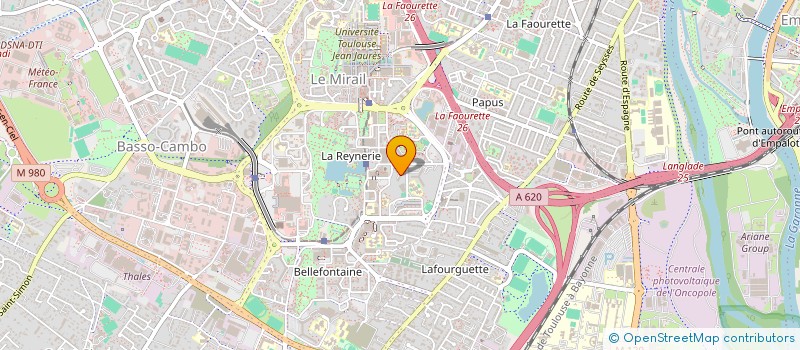 localisation de l'entreprise MONSIEUR MOHAMMED MOUZAOUI  TOULOUSE