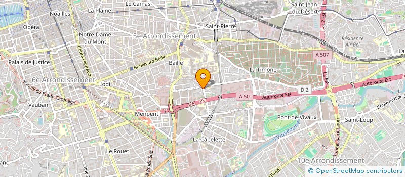 localisation de l'entreprise MONSIEUR MOHAMMED NAAB à MARSEILLE