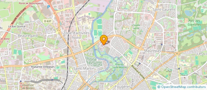 localisation de l'entreprise MONSIEUR MOHAMMED NABI MALLAKHEL  RENNES