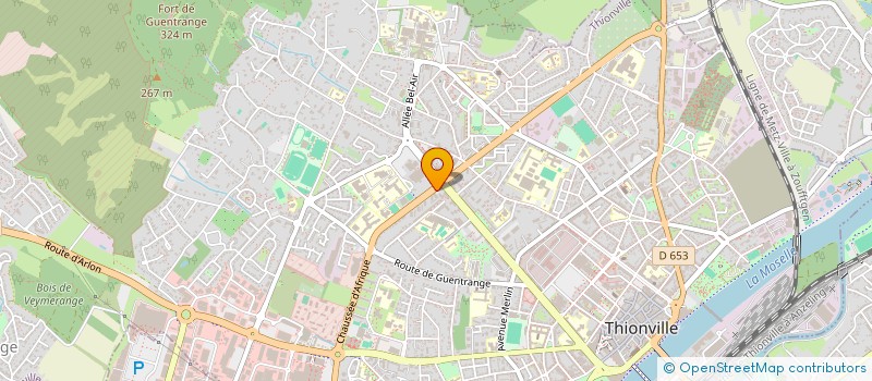 localisation de l'entreprise MONSIEUR MOHAMMED NACERI  THIONVILLE