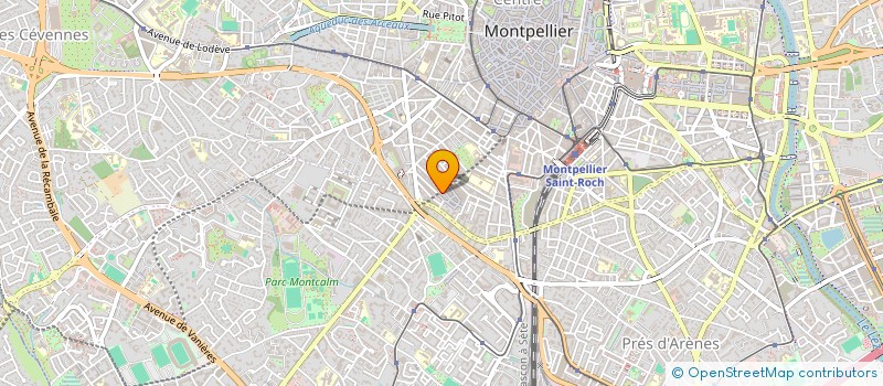 localisation de l'entreprise MONSIEUR MOHAMMED NACHIT à MONTPELLIER