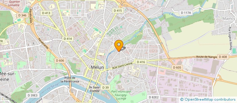 localisation de l'entreprise MONSIEUR MOHAMMED NADIR MEHANGUEF à MELUN