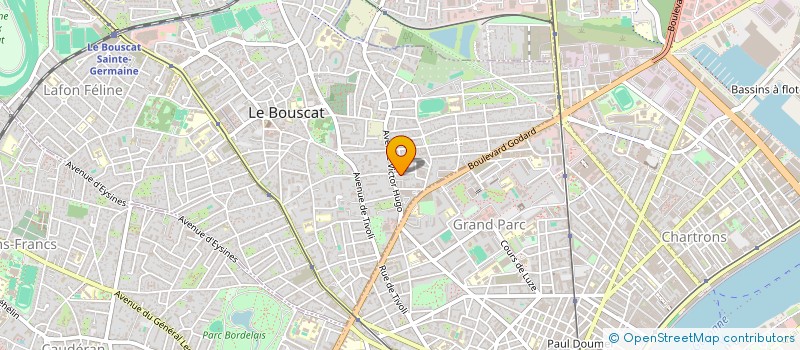 localisation de l'entreprise MONSIEUR MOHAMMED NAFIL  LE BOUSCAT