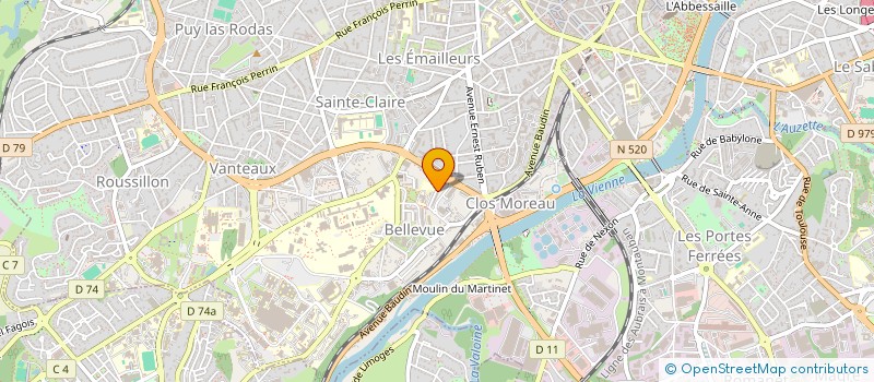 localisation de l'entreprise MONSIEUR MOHAMMED NAIB à LIMOGES