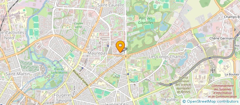 localisation de l'entreprise MONSIEUR MOHAMMED NAIT BAHA  RENNES