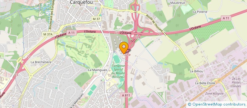 localisation de l'entreprise MONSIEUR MOHAMMED NAJIBI à CARQUEFOU