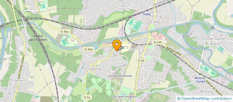 localisation de l'entreprise MONSIEUR MOHAMMED NAJJA  COUPVRAY