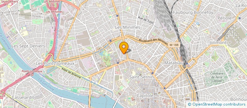localisation de l'entreprise MONSIEUR MOHAMMED NANOUCHE à TOULOUSE