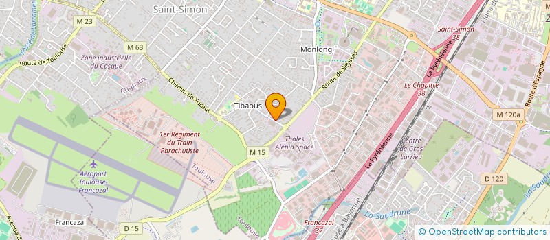 localisation de l'entreprise MONSIEUR MOHAMMED NASRI à TOULOUSE