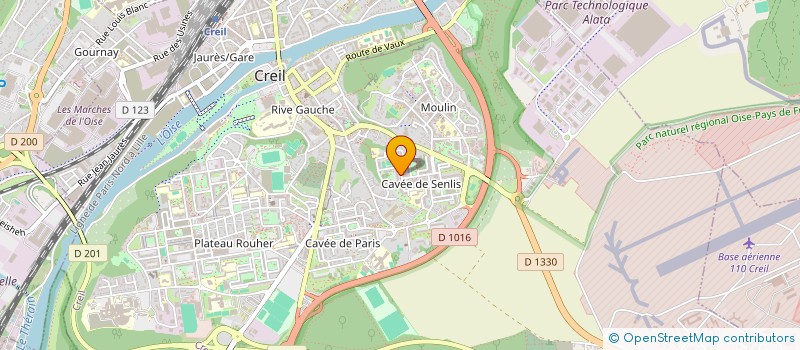 localisation de l'entreprise MONSIEUR MOHAMMED NEHARI  CREIL